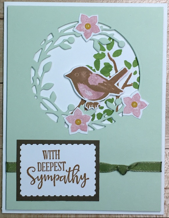 Birds and Branches card