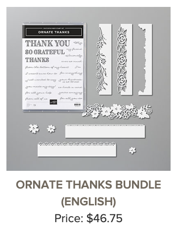 ornate thanks bundle