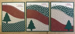 3 sheet tree cards
