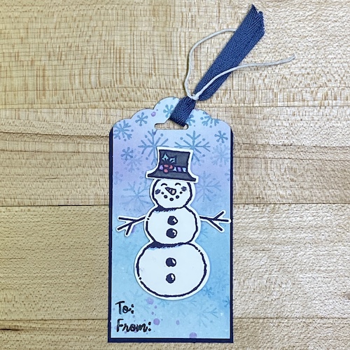 snowman tag