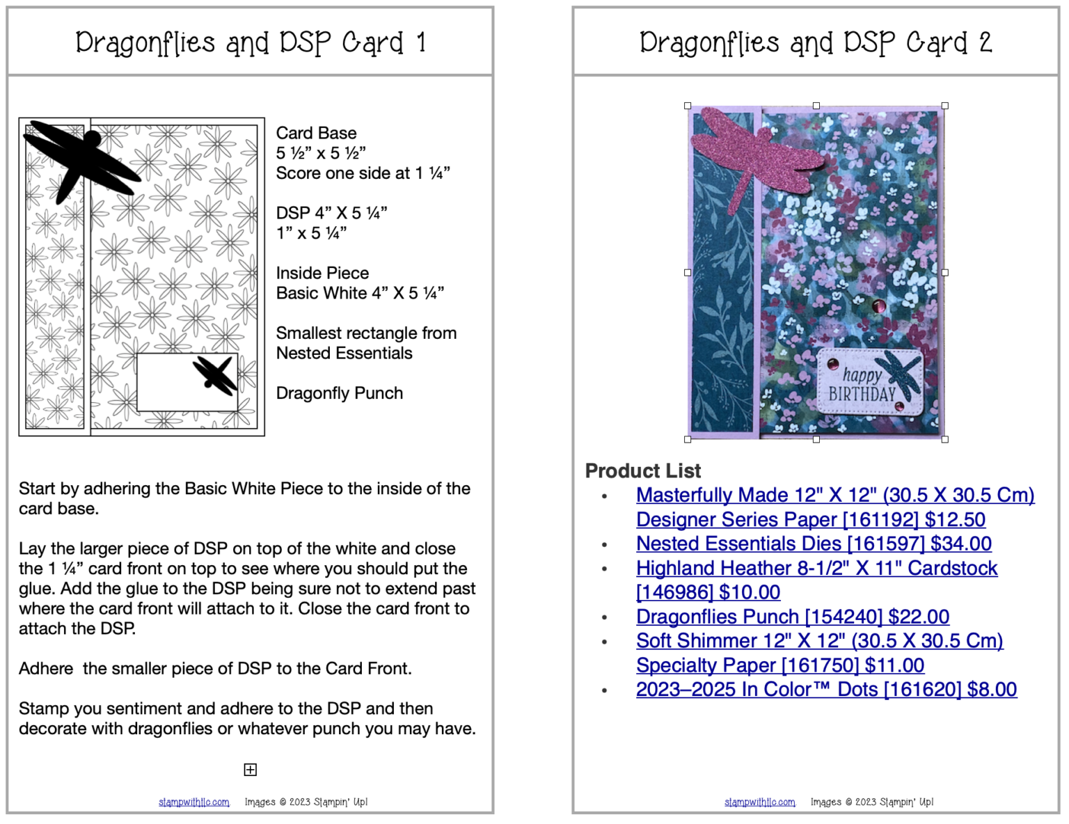 Dragonflies and DSP Card
