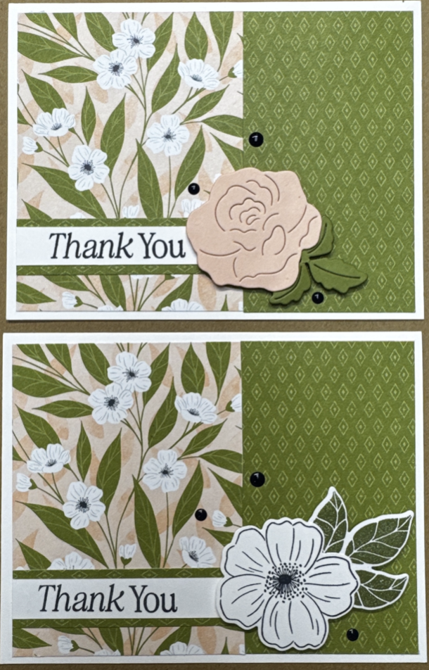 Pink Lovely Arrangements Card